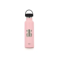 Garrafa com revestimento cerâmico Bear cor-de-rosa