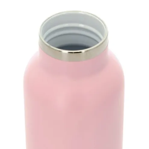 Garrafa com revestimento cerâmico Bear cor-de-rosa