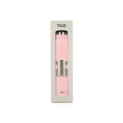 Garrafa com revestimento cerâmico Bear cor-de-rosa