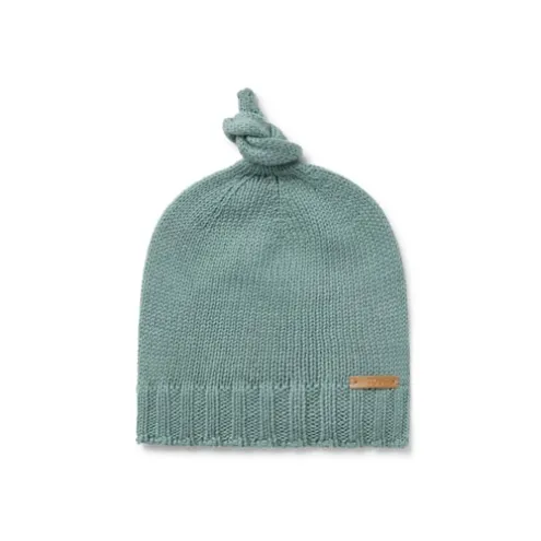 Gorro com nó de bebé Tricot verde