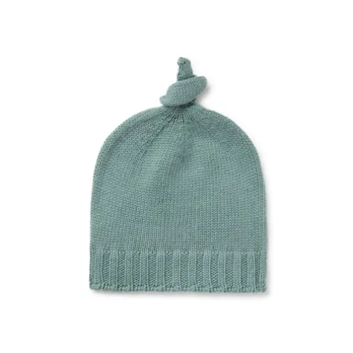 Gorro com nó de bebé Tricot verde