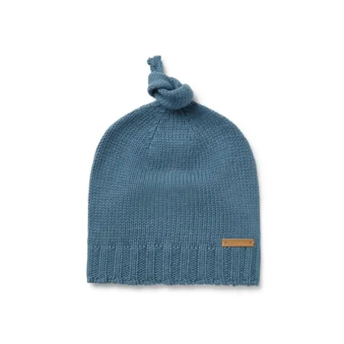 Gorro com nó de bebé Tricot azul