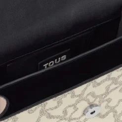 Mala de tiracolo pequena com aba toupeira e verde Kaos Icon