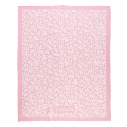 Manta Kaos reversível Rosa