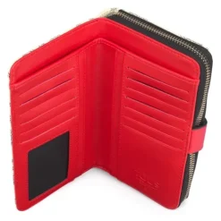 Média Carteira Kaos Icon Multi Bege - Vermelho