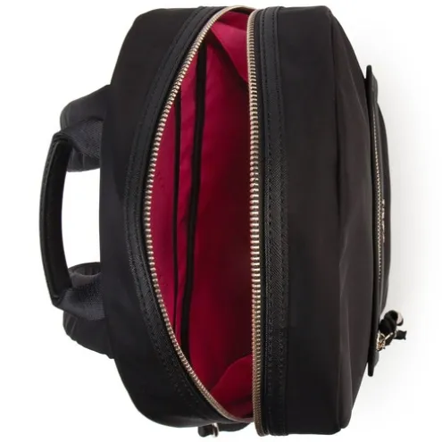 Mochila Brunock Chain em Lona na cor preta