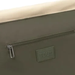 Mochila grande bege TOUS Jane Soft