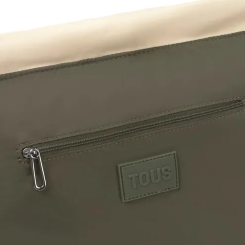 Mochila grande bege TOUS Jane Soft