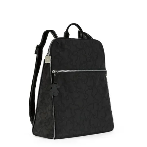 Mochila Kaos New Colores em Nylon na cor antracite - preta