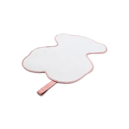 Mudador de viagem Urso Geome cor-de-rosa