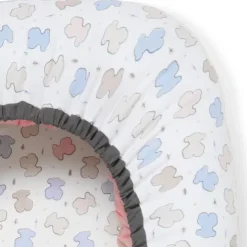 Ninho para a cama dos pais de bebé Colors cor-de-rosa
