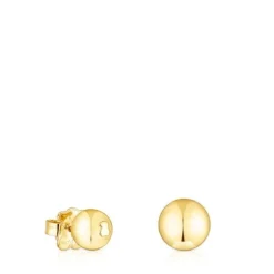Pack de brincos bola Plump em prata vermeil