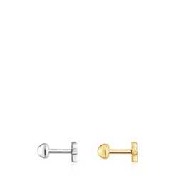 Pack de piercings de orelha em aço IP dourado e prateado TOUS MANIFESTO
