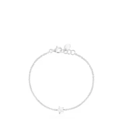 Pack de Pulseiras Mini Icons urso-estrela em Prata