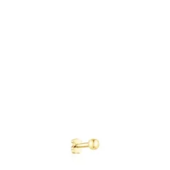 Piercing de orelha bola em ouro Les Classiques