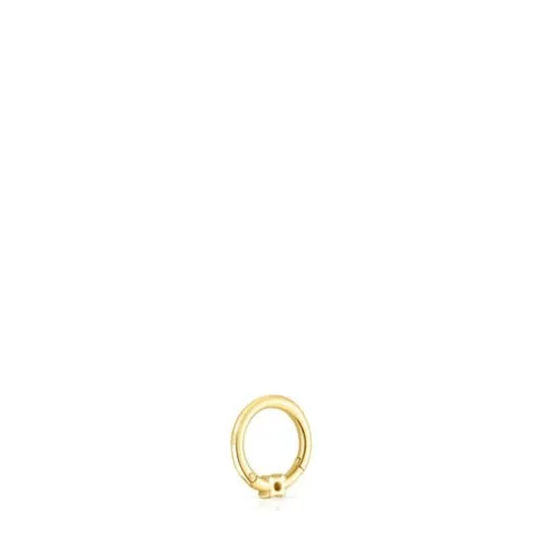 Piercing de orelha TOUS Basics em ouro com diamante