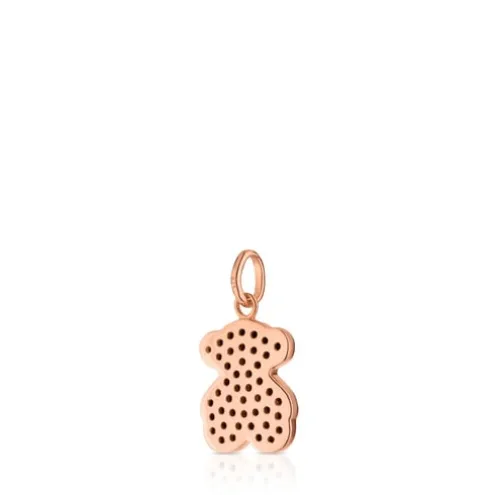 Pingente Motif em Prata Vermeil rosa