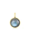 Pingente Plump em prata vermeil e labradorite