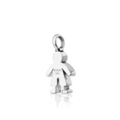 Pingente Sweet Dolls menino em Prata