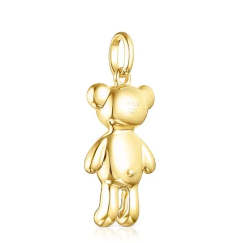 Pingente Teddy Bear Stars em Prata vermeil e Pedras preciosas
