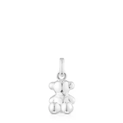 Pingente urso pequeno Bold Bear em prata