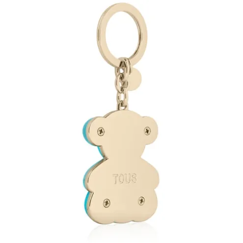 Porta-chaves Half turquesa Bold Bear