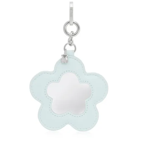 Porta-chaves Mirror Motifs azul-claro