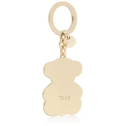 Porta-chaves rosa TOUS Bear Faceted