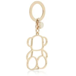 Porta-chaves Silhouette dourado Bold Bear