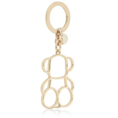 Porta-chaves Silhouette dourado Bold Bear