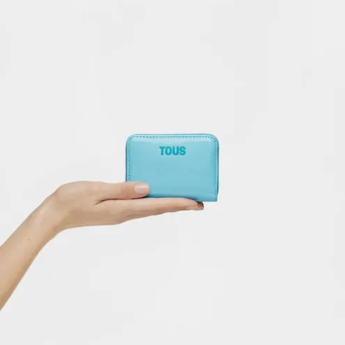 Porta-moedas azul New Dorp