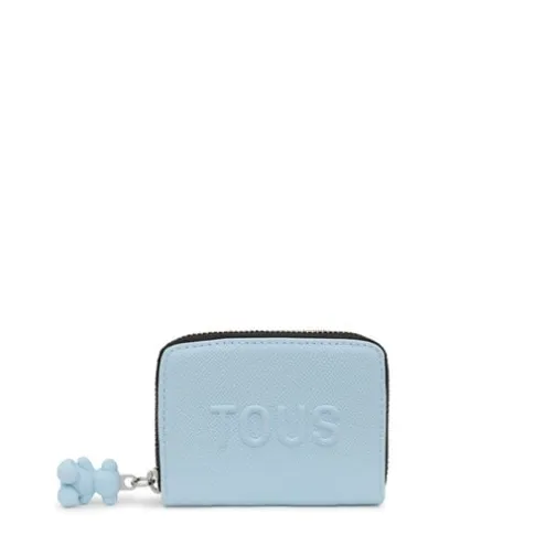 Porta-moedas azul-claro TOUS La Rue New