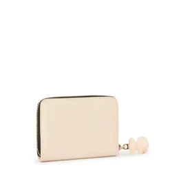Porta-moedas bege TOUS La Rue New