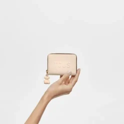 Porta-moedas bege TOUS La Rue New