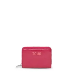 Porta-moedas fúcsia New Dorp