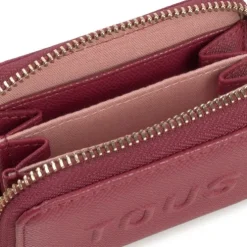 Porta-moedas grená TOUS Brenda