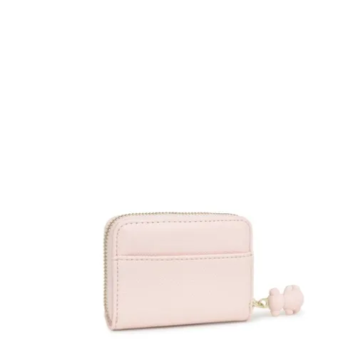 Porta-moedas rosa-claro TOUS Brenda
