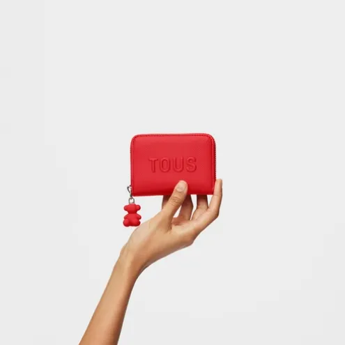 Porta-moedas vermelho TOUS Brenda