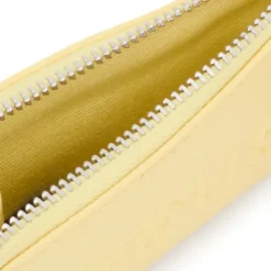 Porta-moedas/porta-cartões amarelo-claro TOUS Brenda