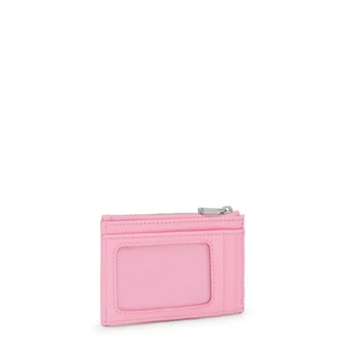Porta-moedas/Porta-cartões rosa New Dorp