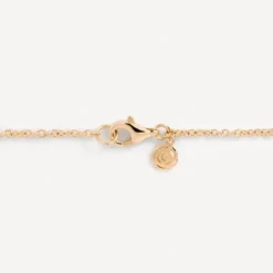 Pulseira ATELIER Rosa de Abril em Ouro com Diamantes