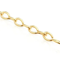 Pulseira Bent em prata vermeil