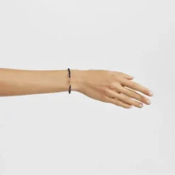 Pulseira com banho de ouro de 18 K sobre prata e sodalite TOUS MANIFESTO