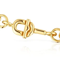 Pulseira corrente banhada a ouro 17,5 cm TOUS MANIFESTO