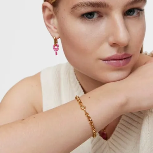 Pulseira corrente banhada a ouro 17,5 cm TOUS MANIFESTO