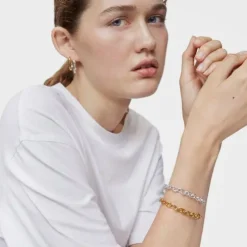 Pulseira corrente em prata TOUS Basics