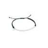 Pulseira de cordão prata, pérola e verde TOUS Color