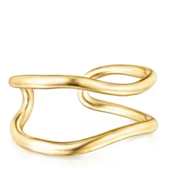Pulseira dupla Hav em prata vermeil