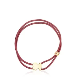 Pulseira elástica Sweet Dolls bordeaux