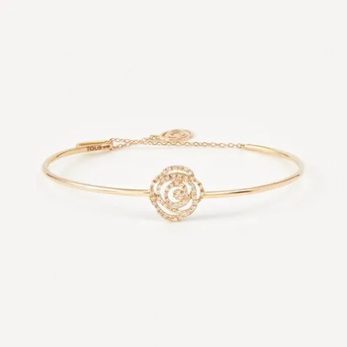 Pulseira em ouro com diamantes TOUS ATELIER
